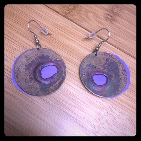 Earthy Handmade Earrings - Picture 1 of 4